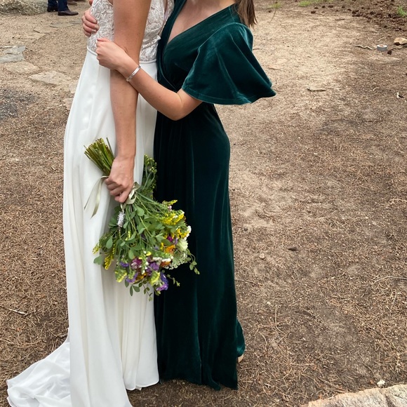 Modcloth Dresses & Skirts - ModCloth Timeless Embrace Velvet Maxi Dress